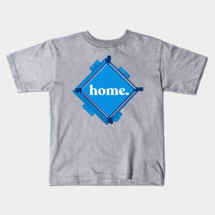 The Squared Circle is My Home. Kids T-Shirt